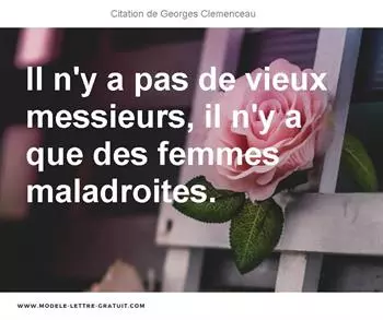 Citations Georges Clemenceau
