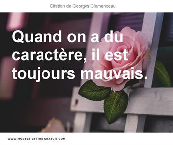 Citations Georges Clemenceau
