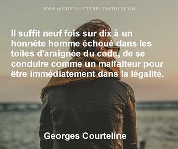 Citation de Georges Courteline