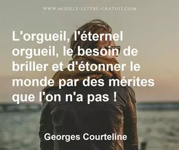 Citation de Georges Courteline