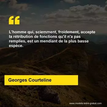 Citation Georges Courteline