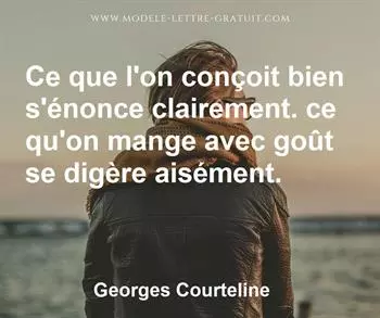 Citation de Georges Courteline