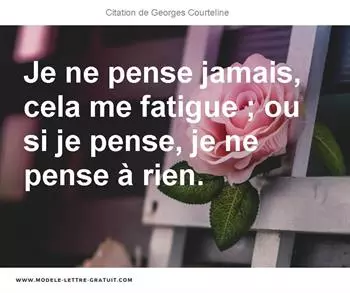Citations Georges Courteline