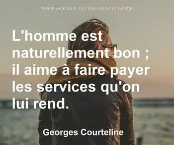 Citation de Georges Courteline