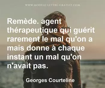 Citation de Georges Courteline