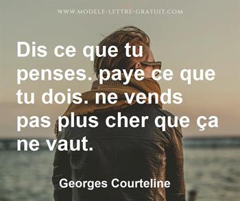 Citation de Georges Courteline