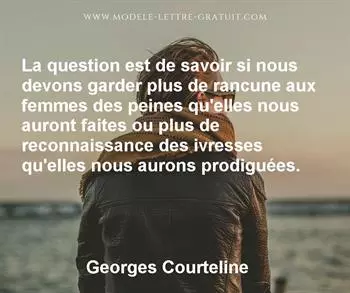 Citation de Georges Courteline