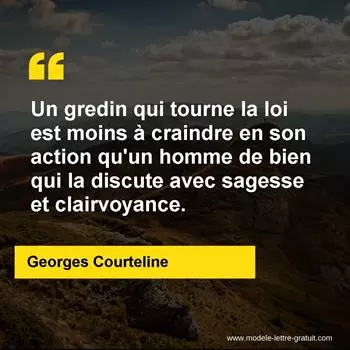 Citation Georges Courteline