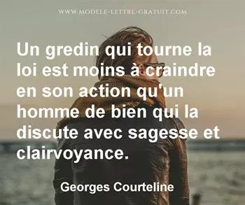 Citation de Georges Courteline