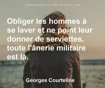 Citation de Georges Courteline