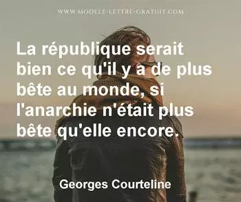 Citation de Georges Courteline