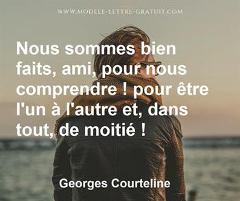 Citation de Georges Courteline