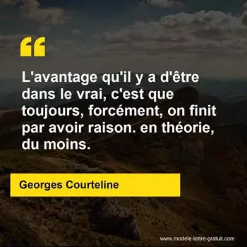Citation Georges Courteline