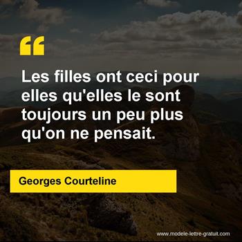 Citation de Georges Courteline