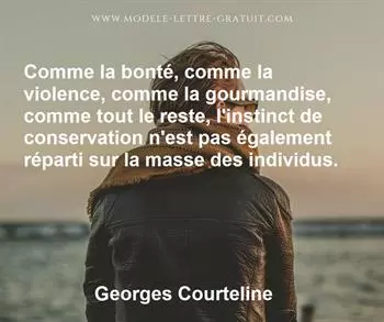 Citation de Georges Courteline