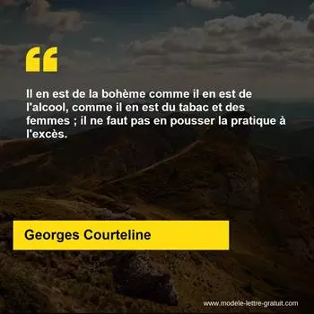 Citation Georges Courteline