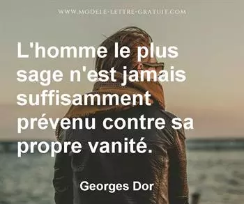 Citation de Georges Dor