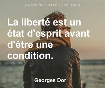 Citation de Georges Dor