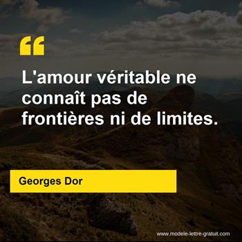Citation Georges Dor
