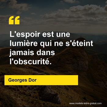 Citation Georges Dor