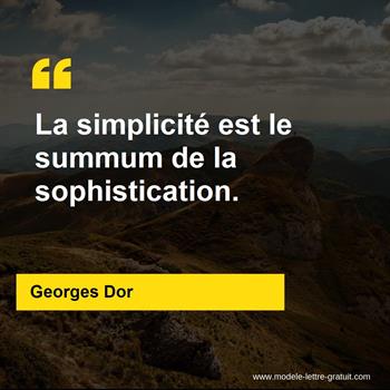 Citation Georges Dor