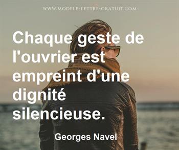 Citation de Georges Navel