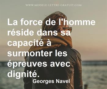 Citation de Georges Navel