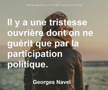 Citation de Georges Navel