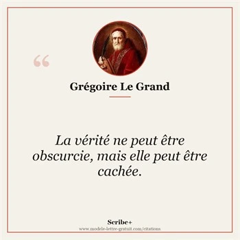 Citation Grégoire Le Grand