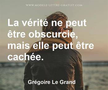 Citation de Grégoire Le Grand