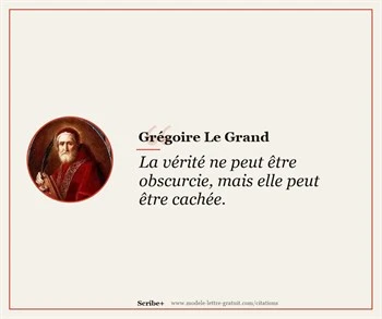 Citations Grégoire Le Grand