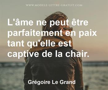 Citation de Grégoire Le Grand