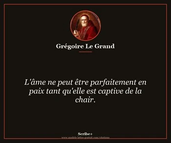 Citation de Grégoire Le Grand