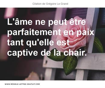 Citations Grégoire Le Grand