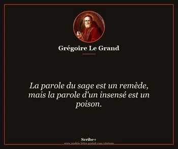 Citation de Grégoire Le Grand