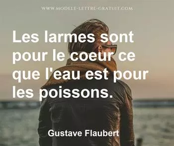 Citation de Gustave Flaubert