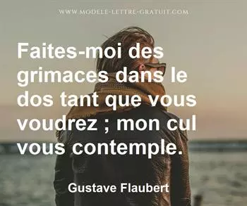 Citation de Gustave Flaubert