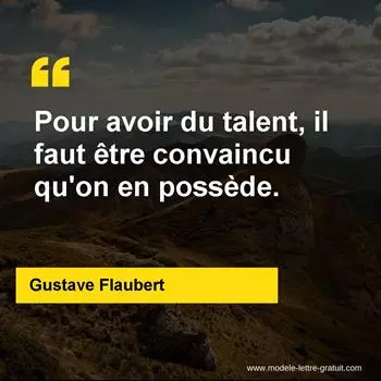 Citation Gustave Flaubert