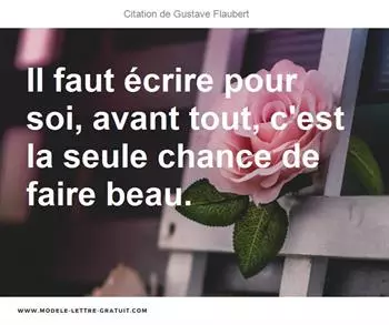 Citations Gustave Flaubert