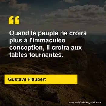 Citation Gustave Flaubert