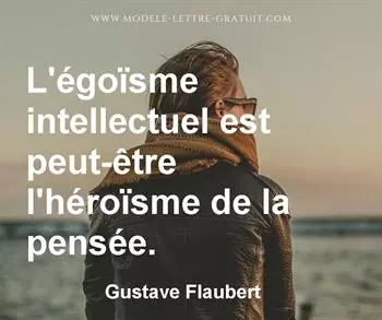 Citation de Gustave Flaubert