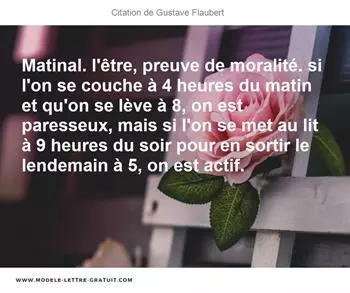 Citations Gustave Flaubert