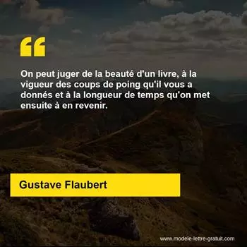 Citation Gustave Flaubert