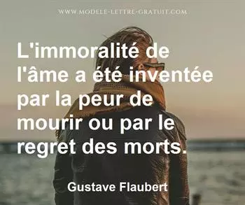 Citation de Gustave Flaubert