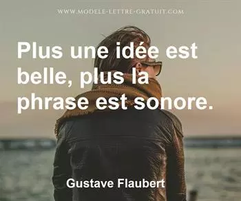 Citation de Gustave Flaubert
