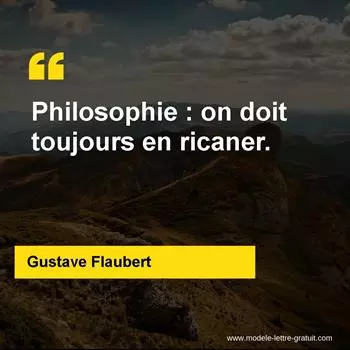 Citation Gustave Flaubert