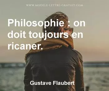 Citation de Gustave Flaubert