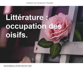 Citations Gustave Flaubert