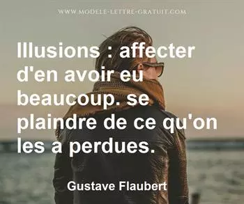 Citation de Gustave Flaubert