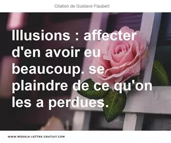 Citations Gustave Flaubert